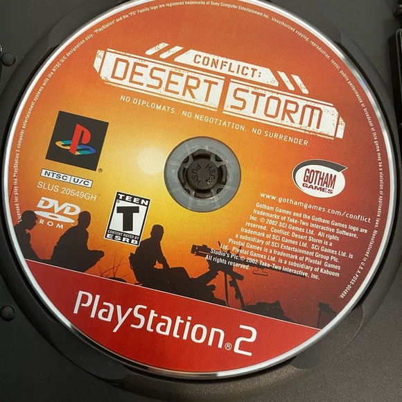 Conflict: Desert Storm [Original, GH] (PlayStation 2, 2002) PS2 Game Disc Only - Picture 1 of 1